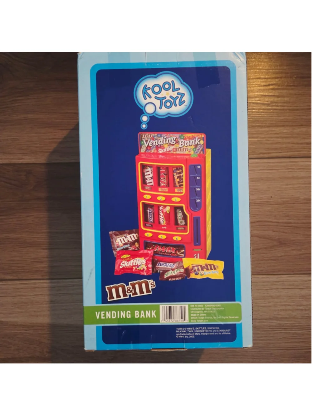 Kool Toyz Vending machine Bank Toy Red and Blue